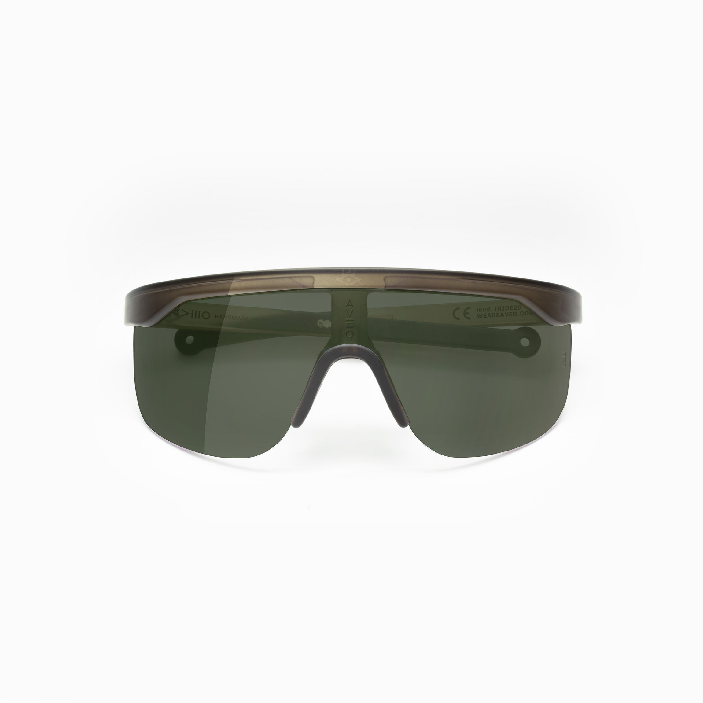 Electric Sunglasses RIOT Desert Fade made in Italy Frame Only No Lenses Weekend Riot Sand Uni-Sex Square Sunglasses | Le Specs main image 2